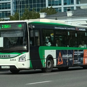 Avangard популизация бренда на общественных транспортах