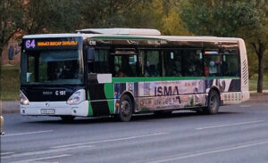 Isma Invest оклейка автобуса