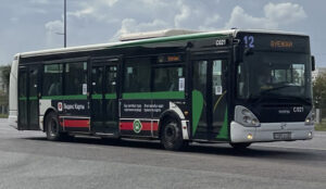 Оклейка общественного транспорта для Яндекса