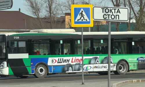 Клиент Шин Line на городских автобусах Астаны